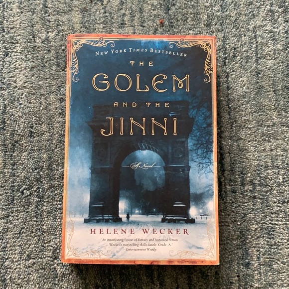 BOOK RHE GOLDEM AND THE JINNI